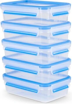 Tefal MasterSeal Fresh Mealprep Set - 5 X 800ml - Blauw