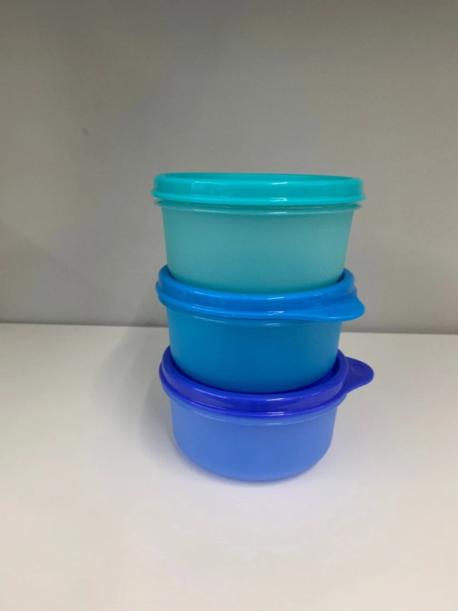 Tupperware Dessert Trio (set Van 3) 1 Tupperware Dessert Trio (set Van 3)