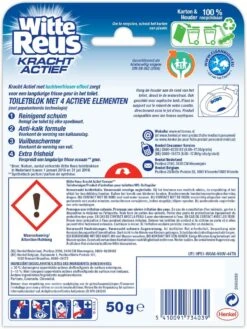 Witte Reus Kracht Actief Toiletblok - Oceaan - WC Blokjes Voordeelverpakking - 10 Stuks -Dagelijkse Benodigdheden Verkoop 901x1200