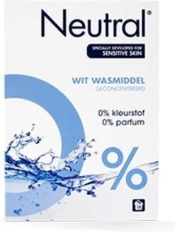 Neutral 0% Wit Parfumvrij Waspoeder - 45 Wasbeurten - Wasmiddel -Dagelijkse Benodigdheden Verkoop 904x1200