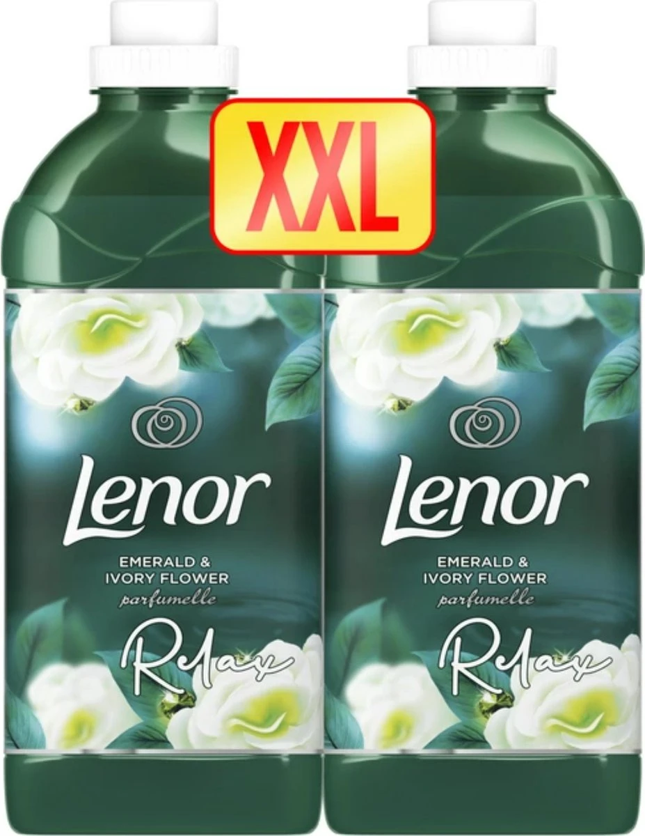 Lenor - Emerald & Lotus Flower - Wasverzachter - 2160ml - 72 Wasbeurten 1 Lenor - Emerald & Lotus Flower - Wasverzachter - 2160ml - 72 Wasbeurten