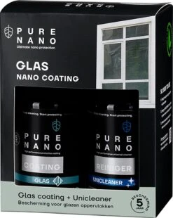 PURE NANO Glas - Nano Coating Voor 5 Jaar Heldere Ramen Met Minder Schoonmaakwerk - 250 Ml 11 PURE NANO Glas - Nano Coating Voor 5 Jaar Heldere Ramen Met Minder Schoonmaakwerk - 250 Ml -Dagelijkse Benodigdheden Verkoop 956x1200 2